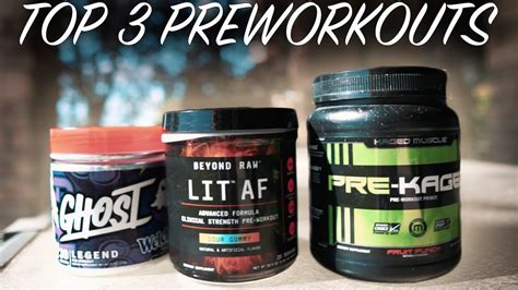 best pre workouts for men.